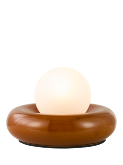 John Lewis Doughnut Table Lamp, Auburn