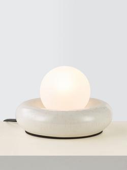 John Lewis Doughnut Table Lamp, Greige