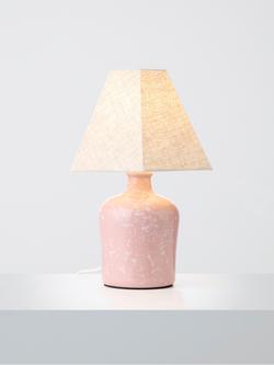 John Lewis Splatter Ceramic Table Lamp, Plaster