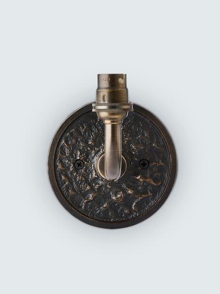 John Lewis Altalune Wall Light Base, Bronze, Bronze