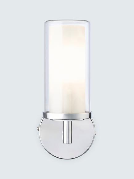 John Lewis Sydney Bathroom Wall Light, Chrome