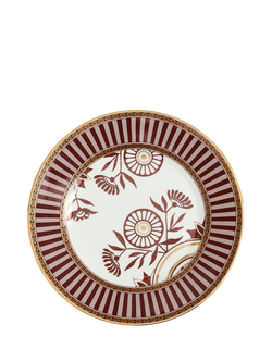 Wedgwood Red Splendour Bone China Side Plate, 20.5cm, 