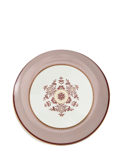 Wedgwood Red Splendour Bone China Charger Plate, 34cm, Red