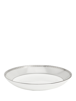 Wedgwood Silver Tonquin Bone China Deep Plate, 22cm - view 2, 