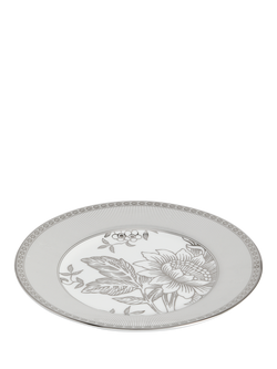 Wedgwood Silver Tonquin Bone China Side Plate, 20.5cm - view 2, 
