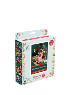 The Crafty Kit Company Reindeer 3D Needle Felting Kit - view 2, Multi