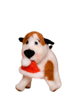 The Crafty Kit Company Santa Paws 3D Needle Felting Kit, Multi
