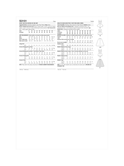 Simplicity Misses' 1950s Vintage Bathing Suit and Skirt Sewing Pattern, S3151 - view 2, Y5