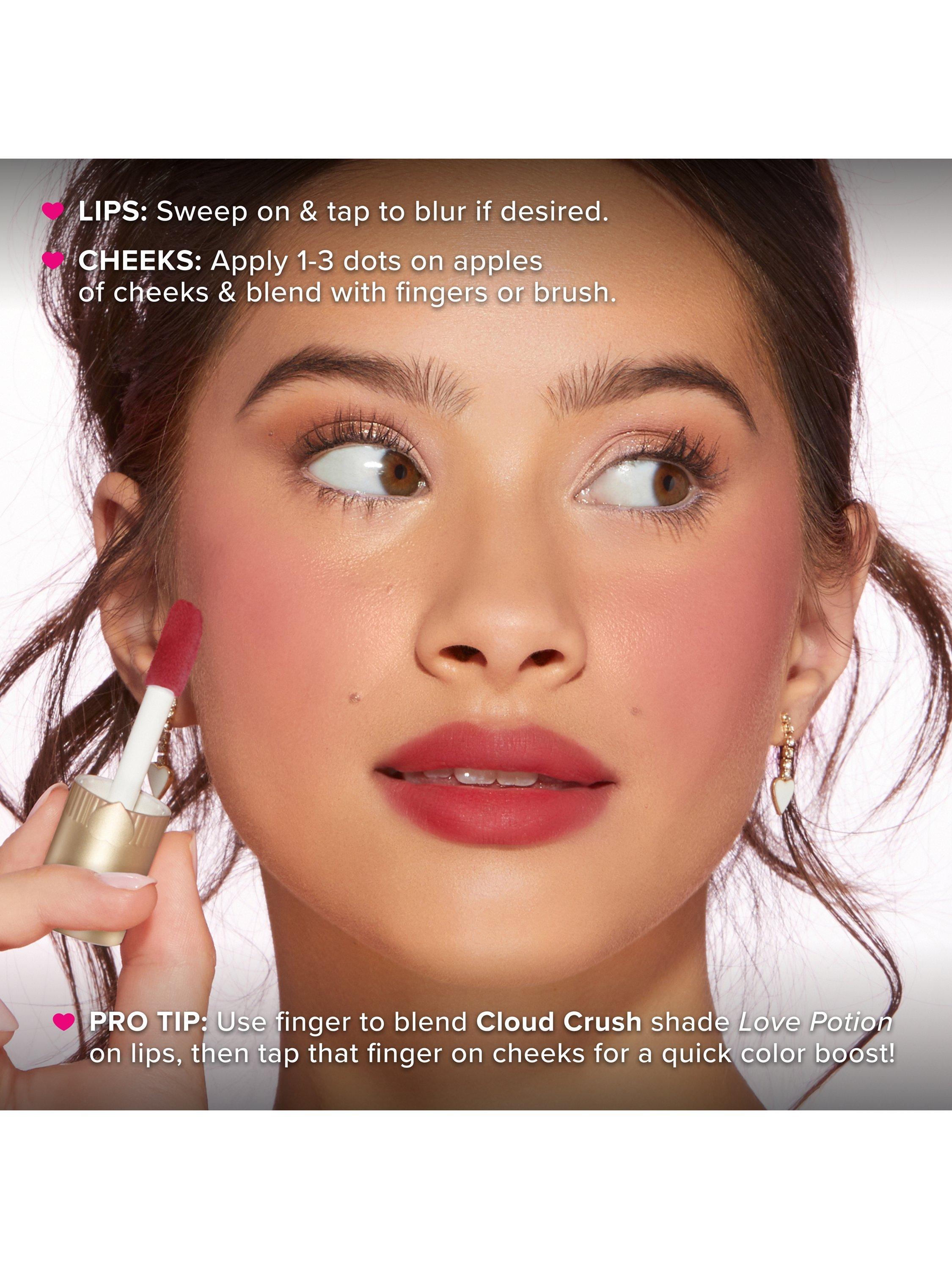 Product image 6 of 11, which shows Too Faced Cloud Crush Whipped Lip & Cheek Colour, Love Potion