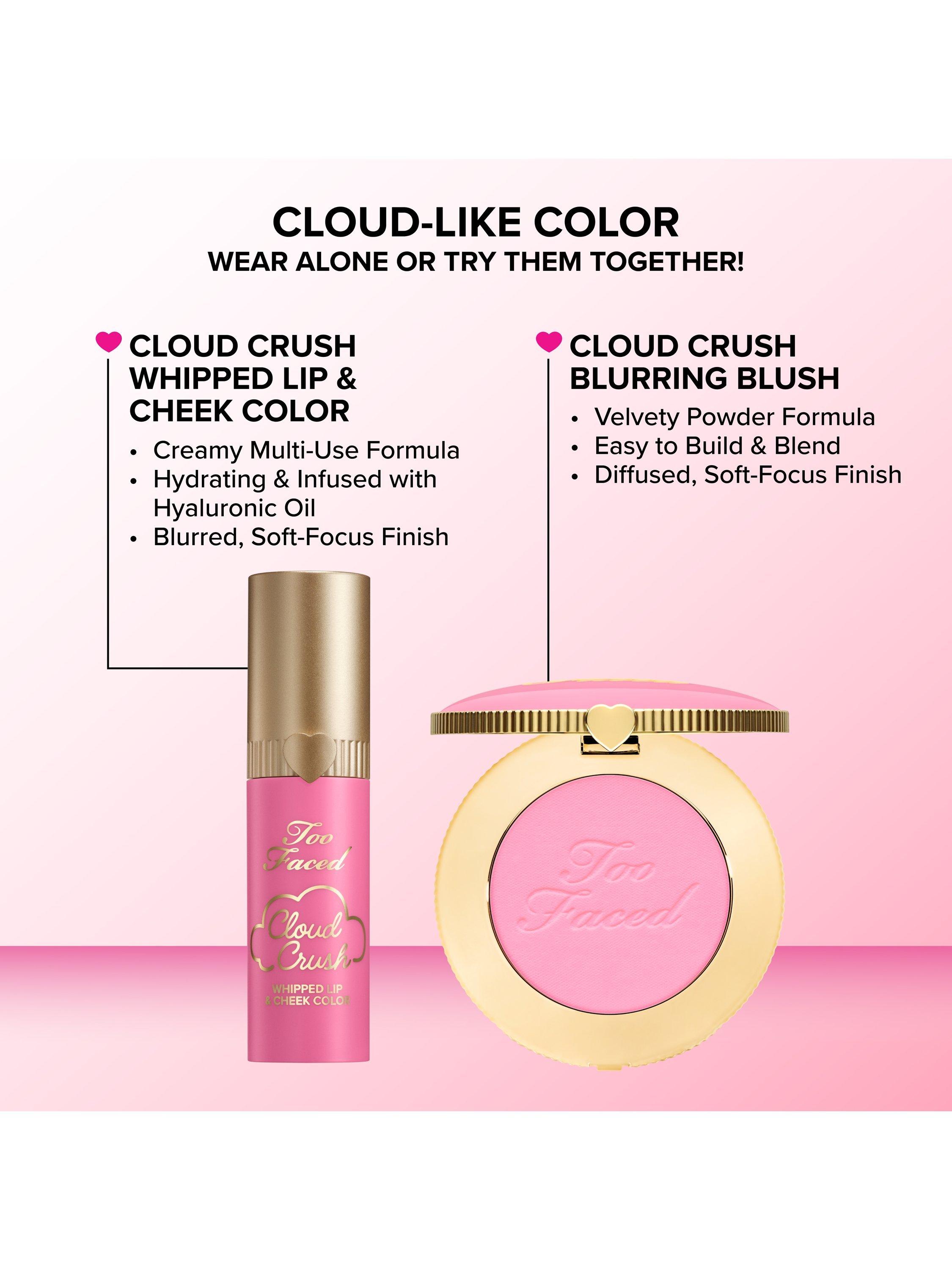 Product image 10 of 11, which shows Too Faced Cloud Crush Whipped Lip & Cheek Colour, Love Potion