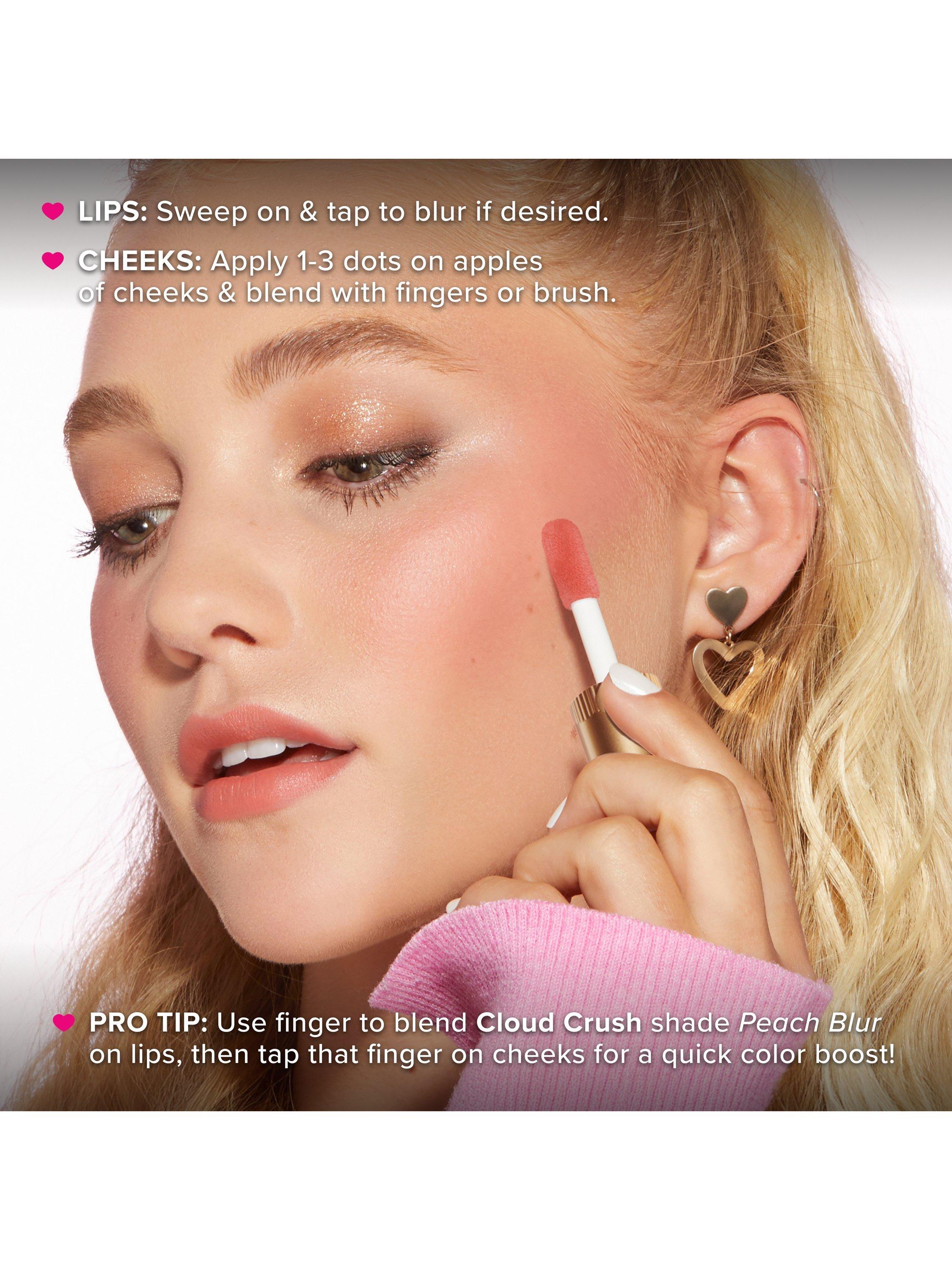 Product image 6 of 11, which shows Too Faced Cloud Crush Whipped Lip & Cheek Colour, Peach Blur