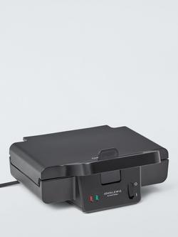 John Lewis Sandwich Maker, Black, Black