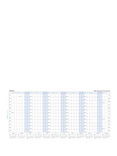 Filofax Personal Horizontal 2026 Year Planner, White