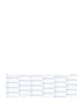 Filofax Personal Vertical 2026 Year Planner, White