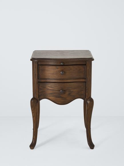 John Lewis Louis Bedside Table - view 2, Coco