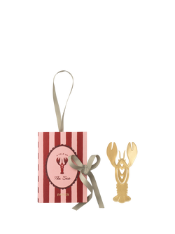 Papier Festive Lobster Bookmark, Multi, Multi