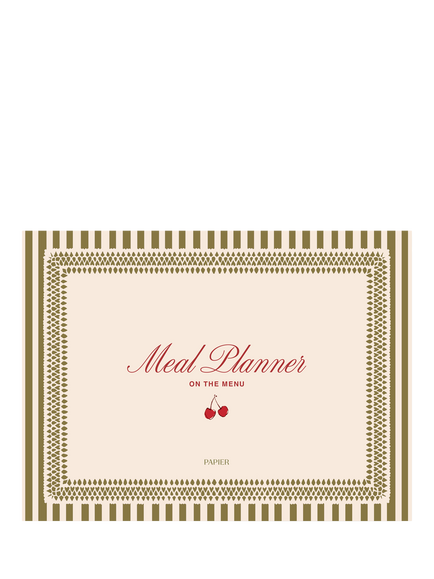 Papier Cherry Meal Planner, Multi, Multi
