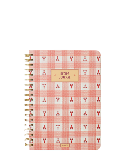 Papier Lobster Recipe Journal, Multi, Multi