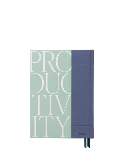 Papier A5 Productivity Modern Serif Planner, Multi - view 2, Multi
