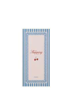 Papier Cherry Shopping List Pad, Multi, Multi