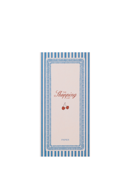 Papier Cherry Shopping List Pad, Multi, Multi