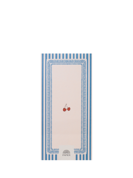 Papier Cherry Shopping List Pad, Multi - view 2, Multi
