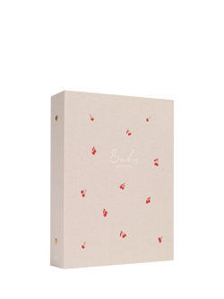 Papier Cherries Binder Baby Journal, Multi - view 2, Multi
