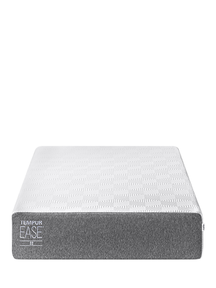 TEMPUR Ease® 22 Memory Foam Mattress, Medium/Firm Tension, Long Single, White