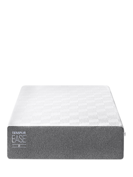 TEMPUR Ease® 25 Memory Foam Mattress, Medium/Firm Tension, Long Small Single, White