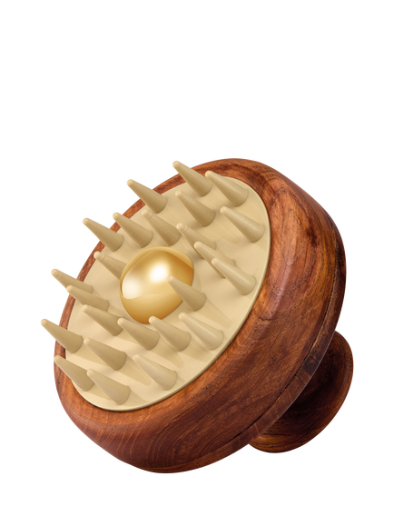 Kama Ayurveda Kansa Scalp Brush, 