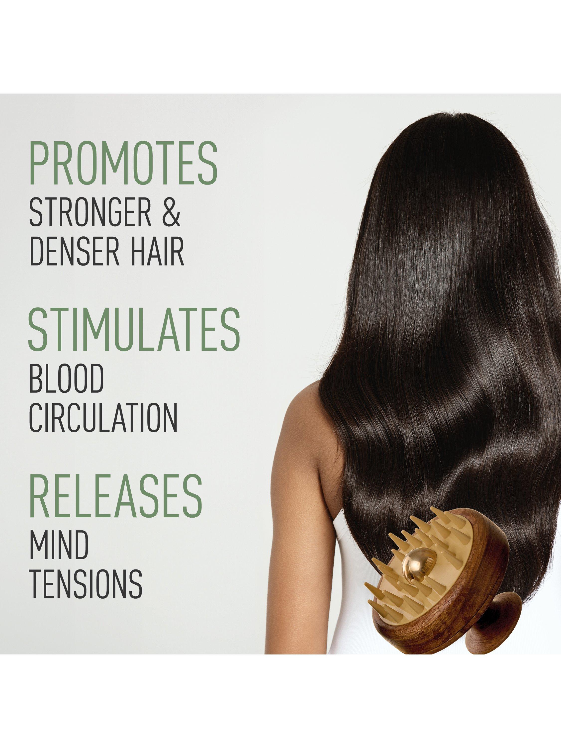 Product image 4 of 11, which shows Kama Ayurveda Kansa Scalp Brush