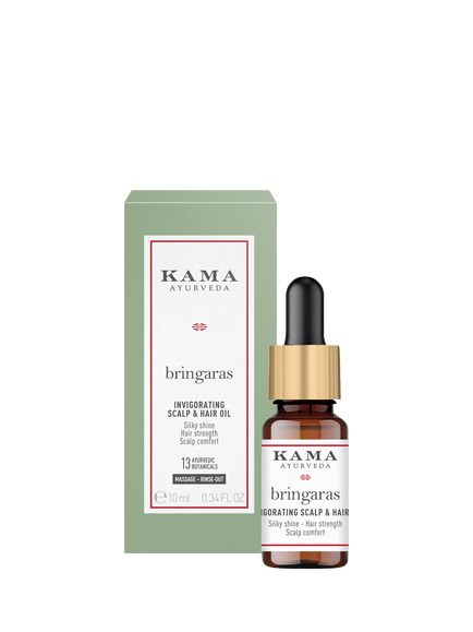 Kama Ayurveda Bringaras Scalp & Hair Invigorating Ritual Discovery Haircare Gift Set - view 2, 