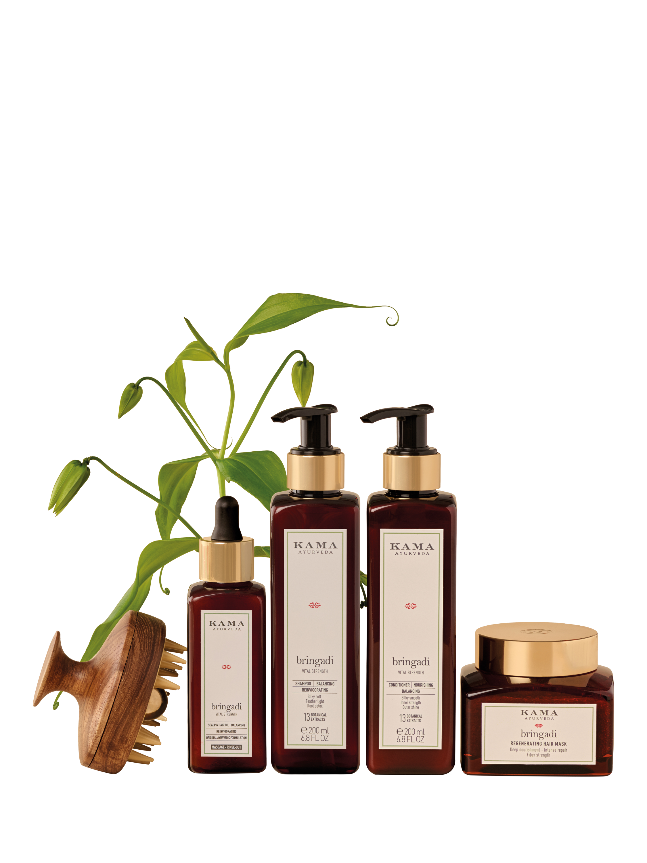 Product image 3 of 4, which shows Kama Ayurveda Bringadi Conditioner, 200ml