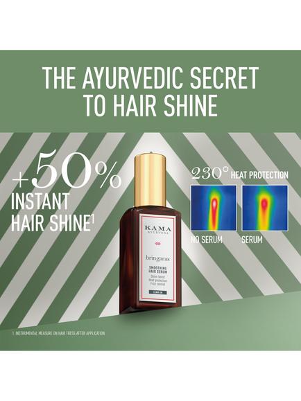 Kama Ayurveda Bringaras Smoothing Hair Serum, 50ml - view 2, 