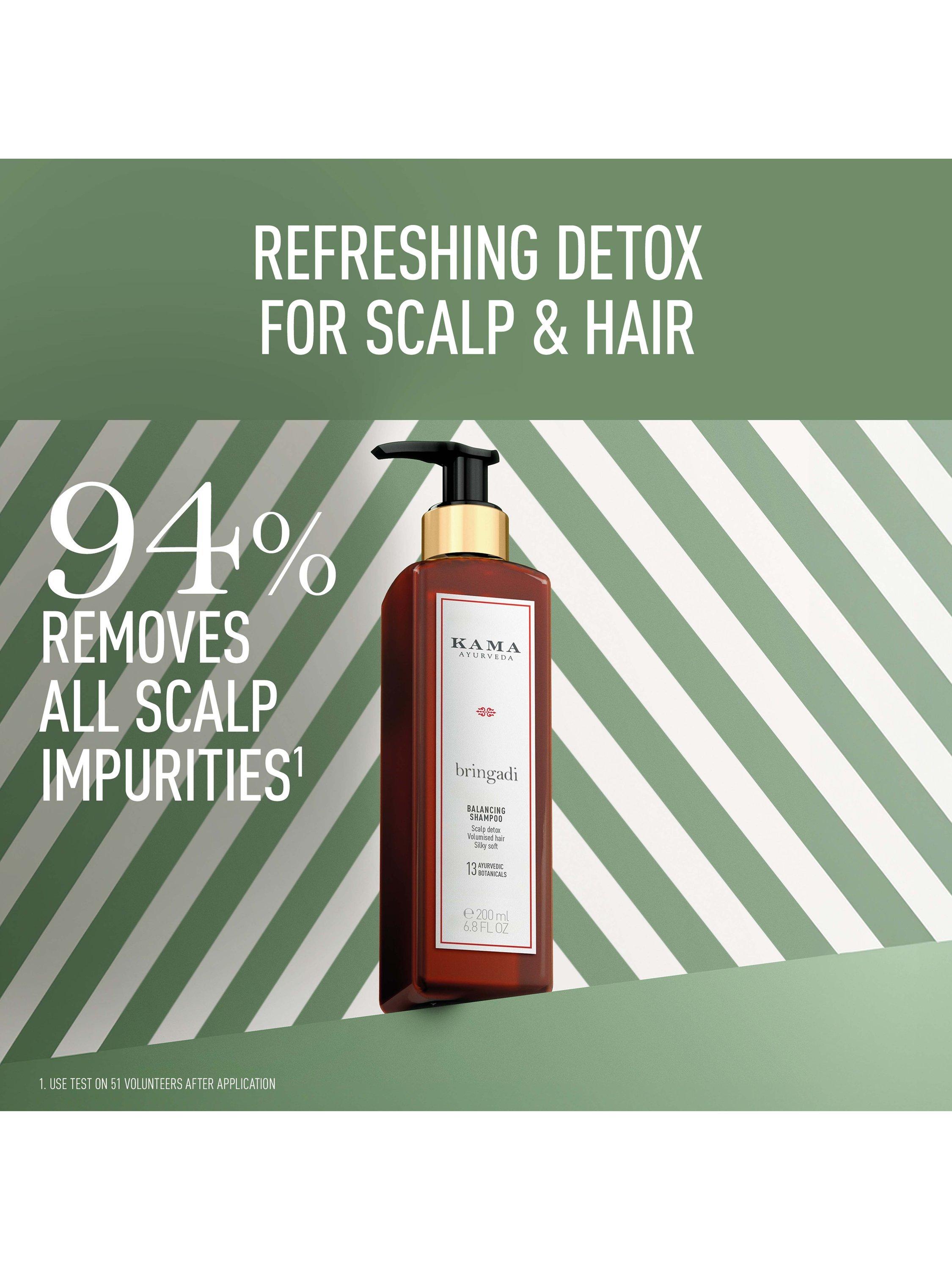 Product image 2 of 4, which shows Kama Ayurveda Bringadi Shampoo, 200ml