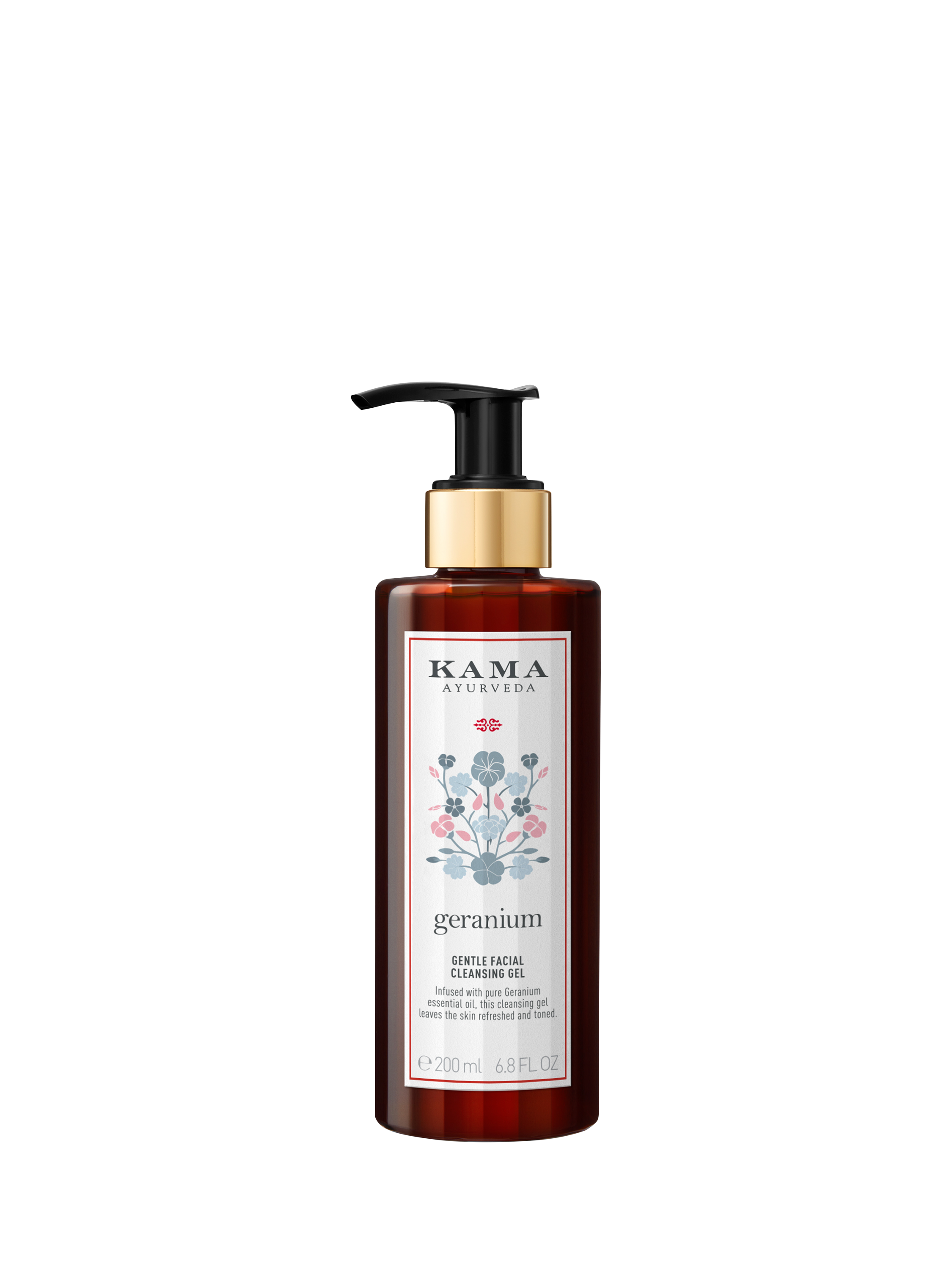 Product image 1 of 4, which shows Kama Ayurveda Geranium Cleansing Gel, 200ml