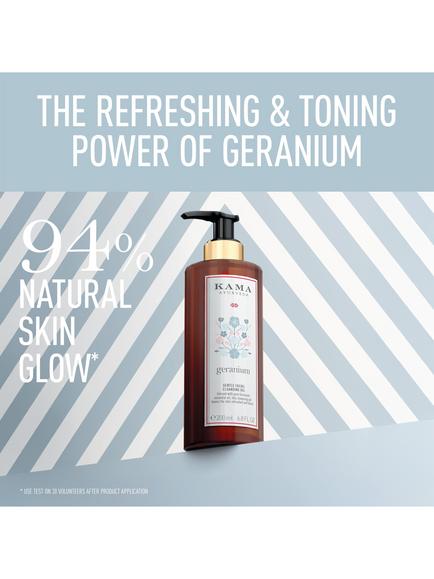 Kama Ayurveda Geranium Cleansing Gel, 200ml - view 2, 