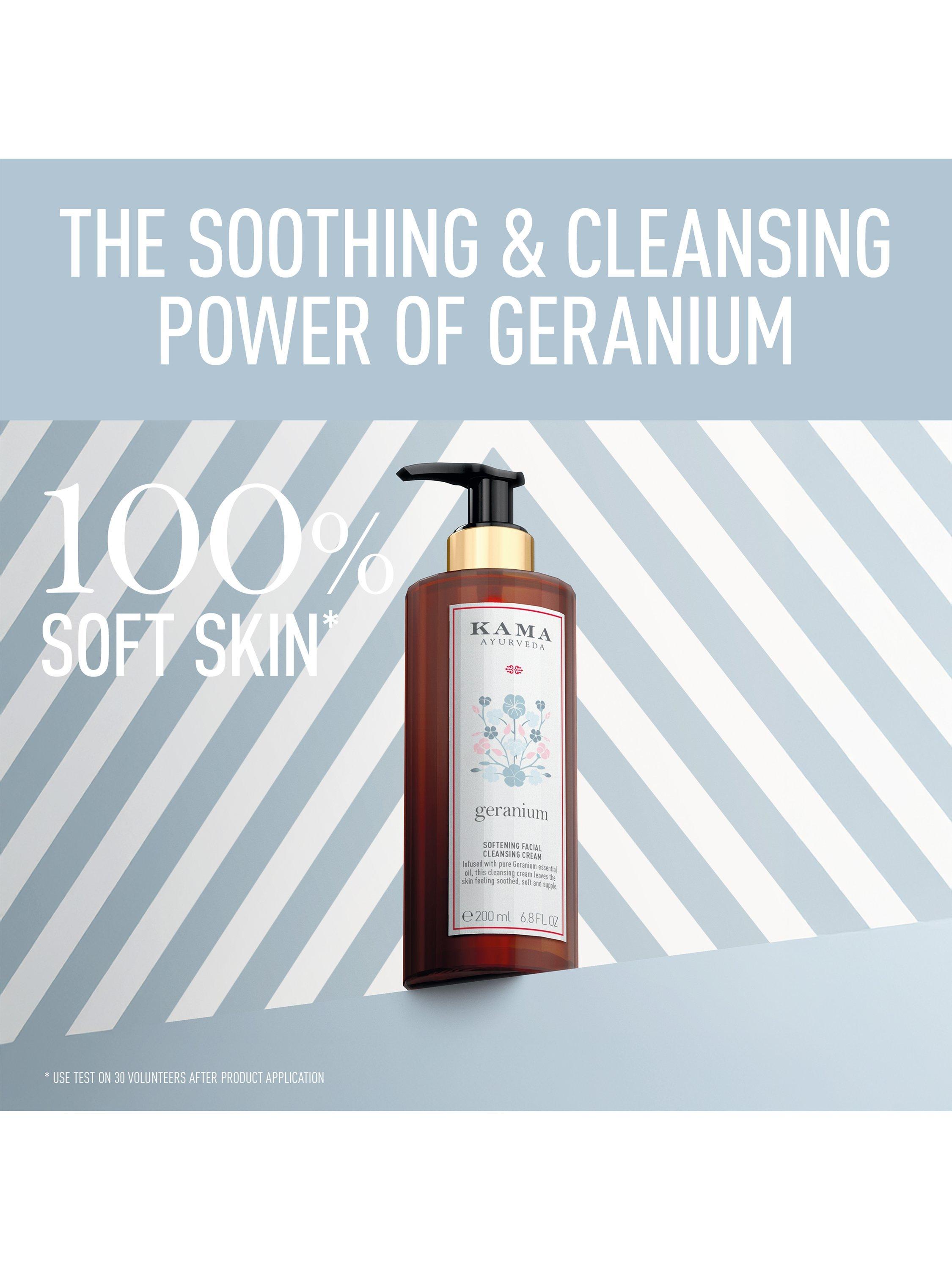 Product image 2 of 4, which shows Kama Ayurveda Geranium Cleansing Cream, 200ml