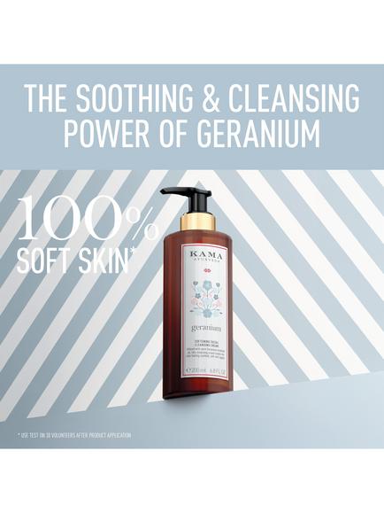 Kama Ayurveda Geranium Cleansing Cream, 200ml - view 2, 