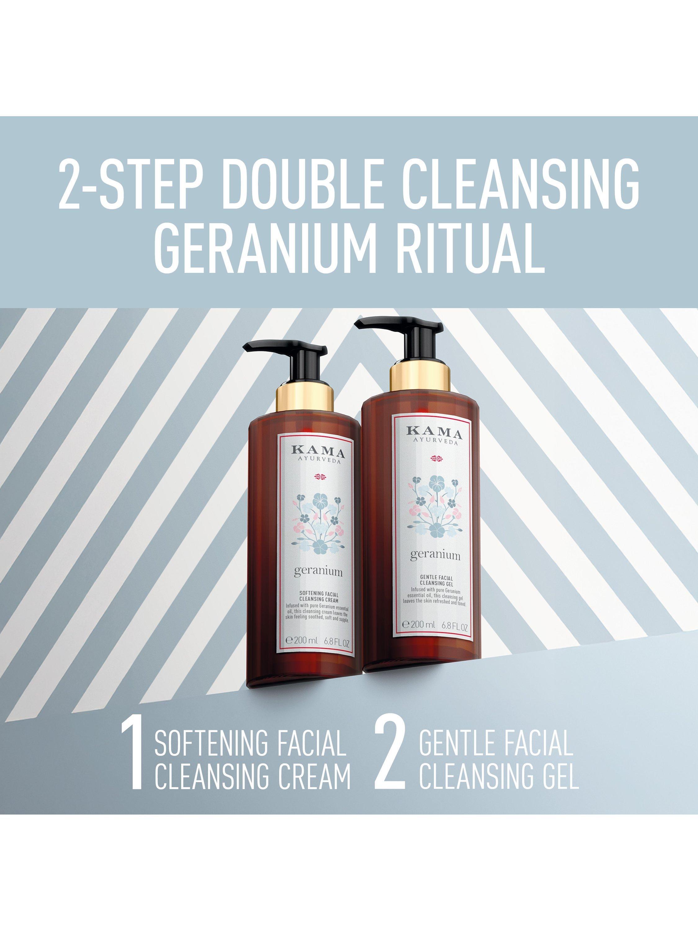 Product image 3 of 4, which shows Kama Ayurveda Geranium Cleansing Cream, 200ml