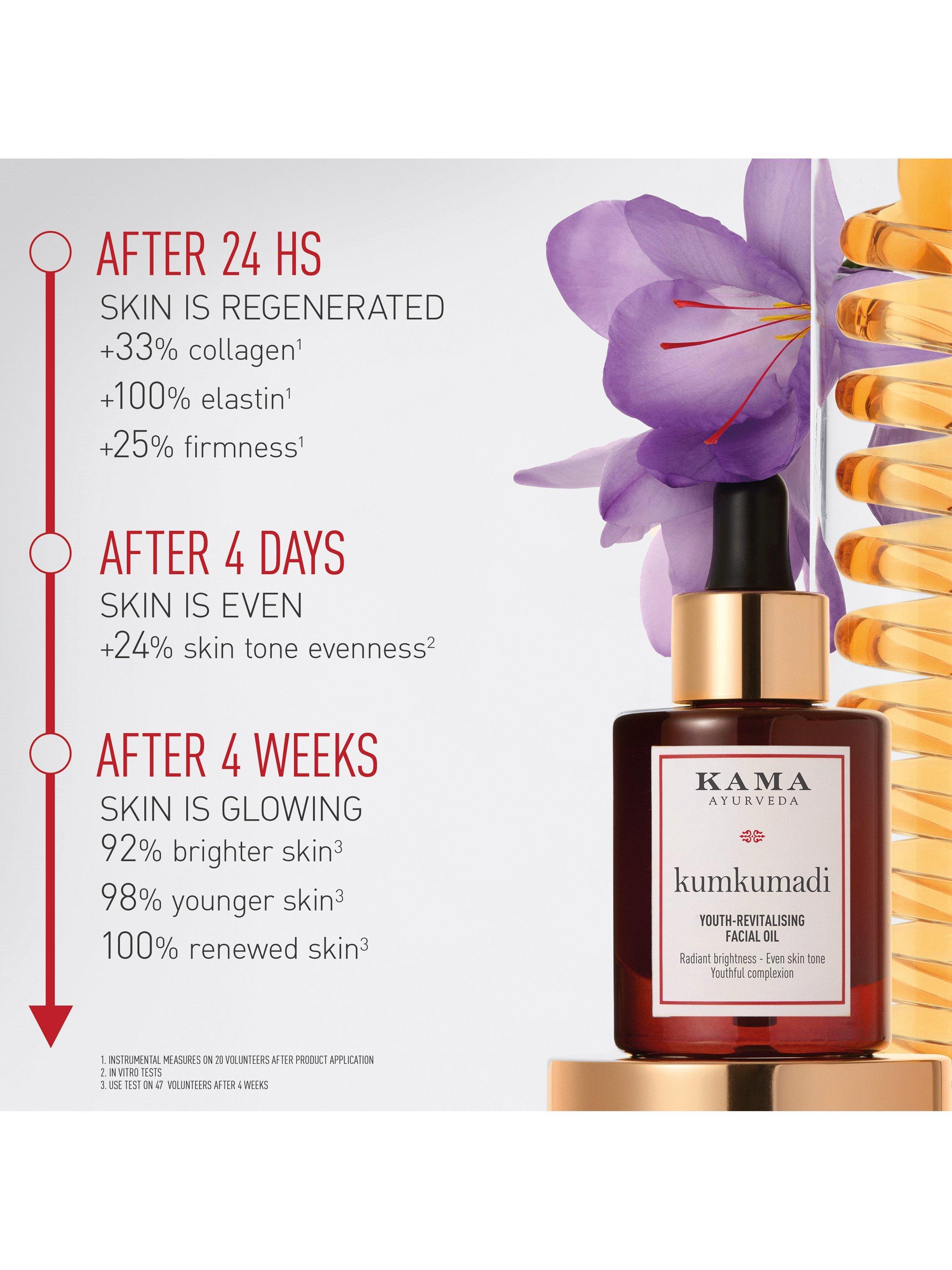 Kama Ayurveda Kumkumadi Revitalising Facial Oil, 30ml