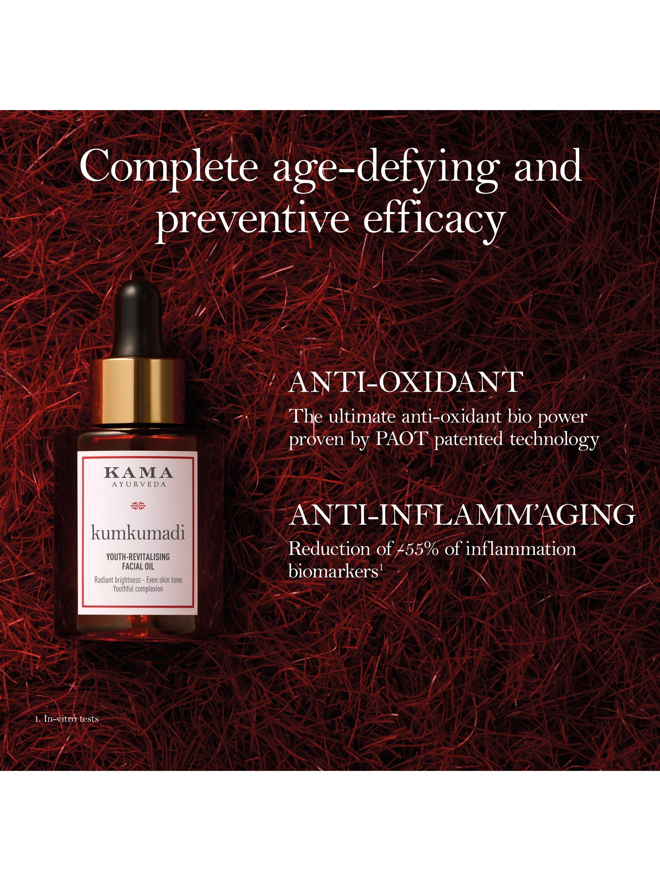 Kama Ayurveda Kumkumadi Revitalising Facial Oil, 30ml
