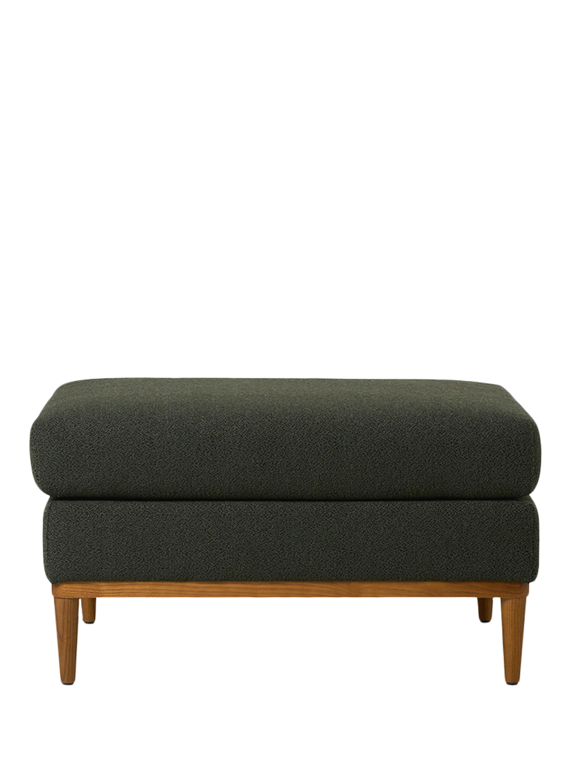 MODEL X01 Range, Swyft Model X01 Ottoman Footstool, Boucle Fern