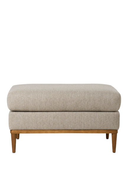 Swyft Model X01 Ottoman Footstool, Linen Pumice