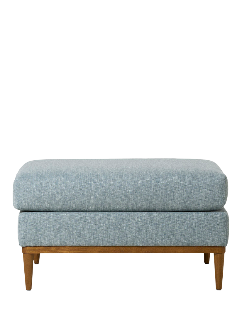 Model X01 Range, Swyft Model X01 Ottoman Footstool, Linen Seaglass