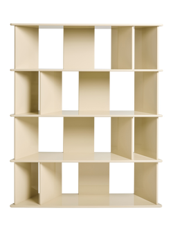 MADE Ingrid Wide Shelf Unit, Ecru, Ecru