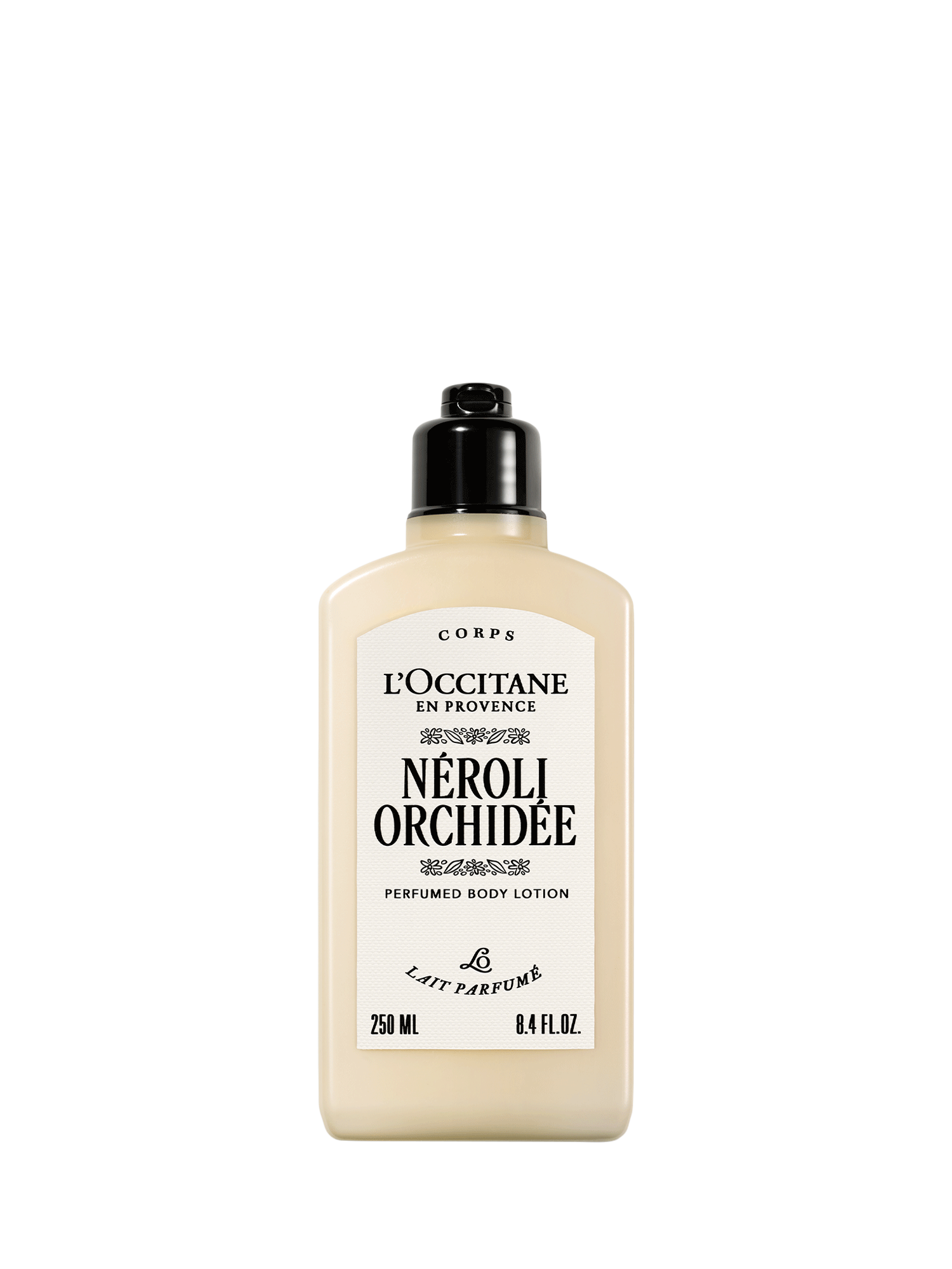 Product image 1 of 3, which shows L'OCCITANE Néroli Orchidée (Neroli Orchid) Perfumed Body Lotion, 250ml