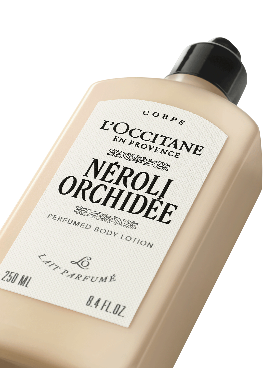 Product image 2 of 3, which shows L'OCCITANE Néroli Orchidée (Neroli Orchid) Perfumed Body Lotion, 250ml