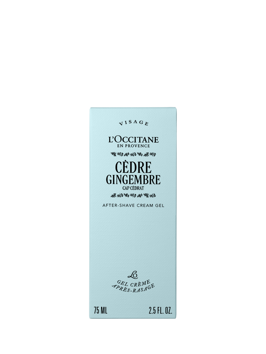 Product image 2 of 3, which shows L'OCCITANE Cédre Gingembre After-Shave Cream Gel, 75ml