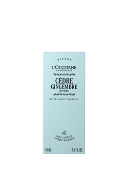 L'OCCITANE Cédre Gingembre After-Shave Cream Gel, 75ml - view 2, 